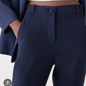 NWT J Crew High rise Cameron in Navy